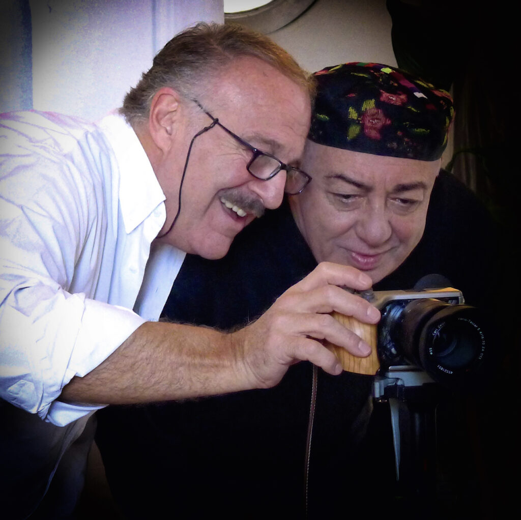 Augusto De Luca con Peppe Barra