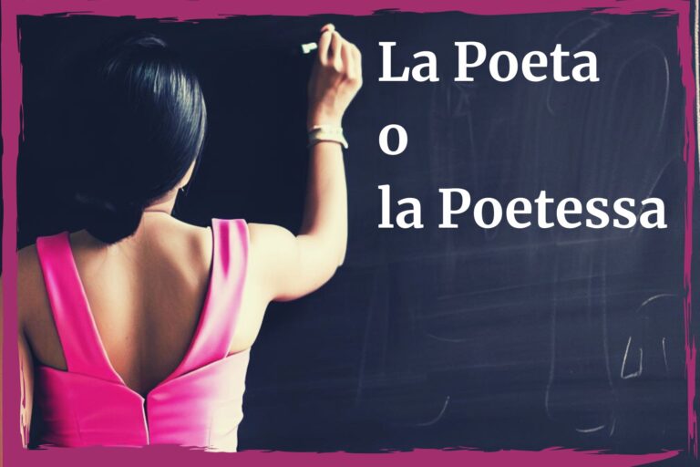 DICHIARARTI “LA POETA” NON TI RENDERÀ UNA GRANDE POETESSA (di Matteo Fais)